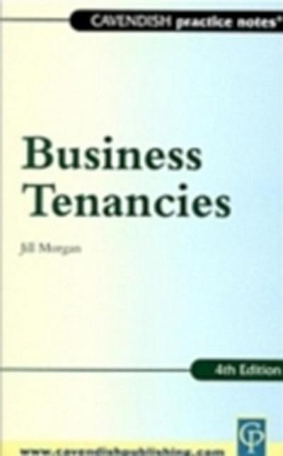 Practice Notes on Business Tenancies