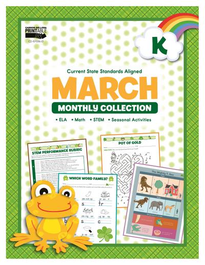 March Monthly Collection, Grade K