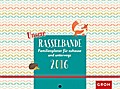 Unsere Rasselbande 2016 - Familienplaner zum Aufhängen & Mitnehmen, 5 Spalten, mit Ferienterminen, Froschtasche, Platz für Adressen, Geburtstage & Notizen