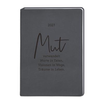 Terminplaner 2027 Schwarz (Mut)