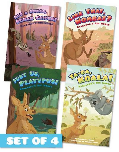 Kangaroo’s Big World (Set of 4)