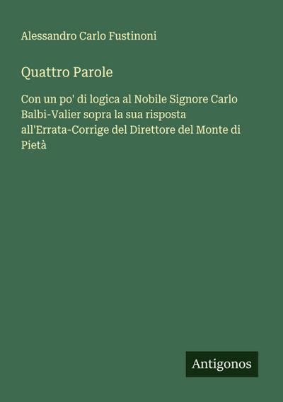 Quattro Parole