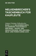 J.C.Nelkenbrecher’s allgemeines Taschenbuch 
