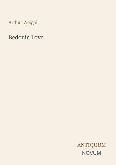Bedouin Love