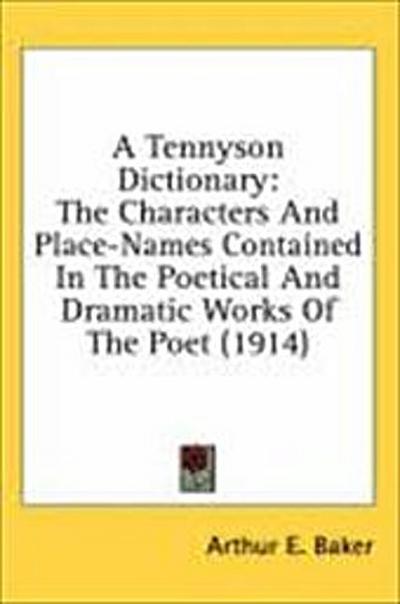 A Tennyson Dictionary