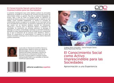 El Conocimiento Social como Activo Imprescindible para las Sociedades
