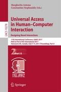 Universal Access in Human-Computer Interaction. De