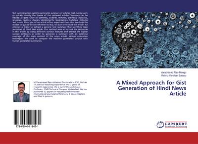 A Mixed Approach for Gist Generation of Hindi News Article