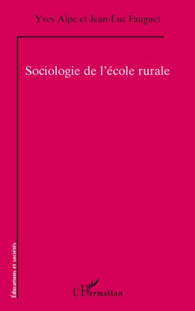 Sociologie de l’école rurale