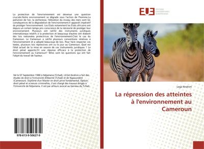 La répression des atteintes à l’environnement au Cameroun