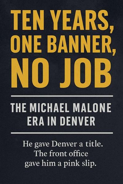 Ten Years, One Banner, No Job