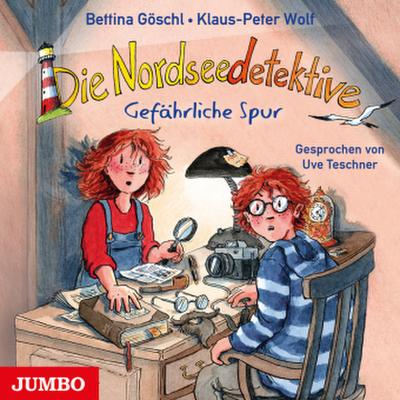 Die Nordseedetektive. Gefährliche Spur, Audio-CD
