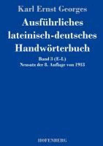 Ausführliches lateinisch-deutsches Handwörterbuch