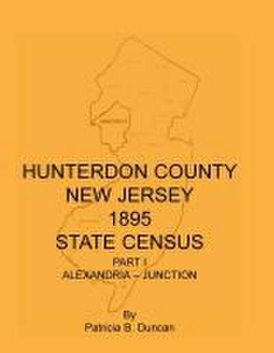 Hunterdon County, New Jersey, 1895 State Census, Part I