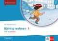 Richtig rechnen 1. Heft B | Fördern: Übungsheft Klasse 1 (Mein Anoki-Übungsheft)