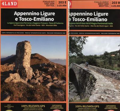 Appennino Ligure e Tosco-Emiliano. Foglio ovest-foglio est 1