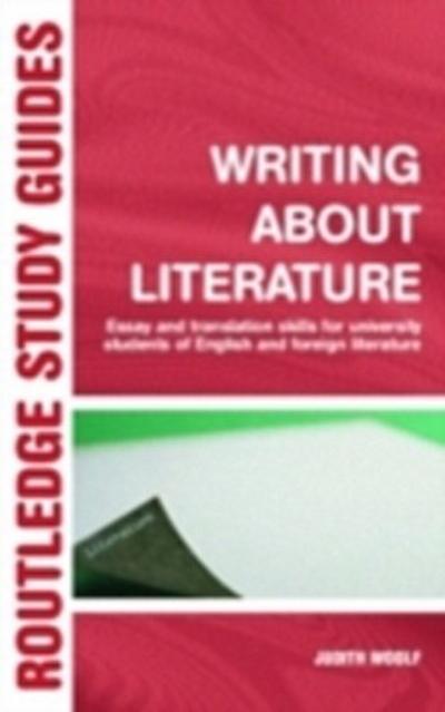 Writing About Literature