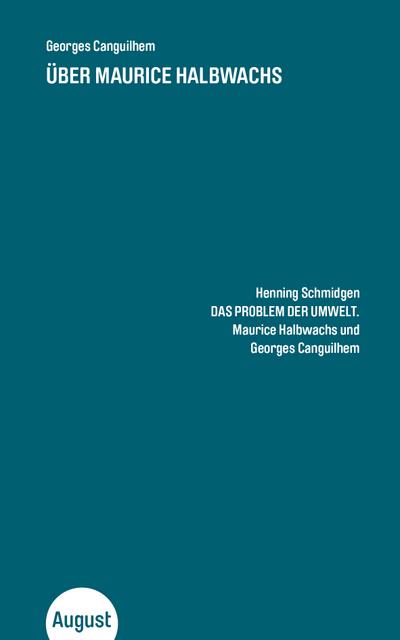 Canguilhem,Über Halbwachs