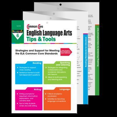 Common Core Ela Tips & Tools Grade 6 Teacher Resource