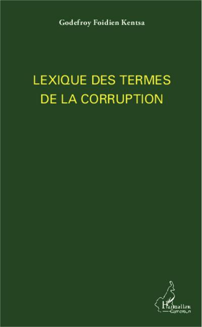 Lexique des termes de la corruption
