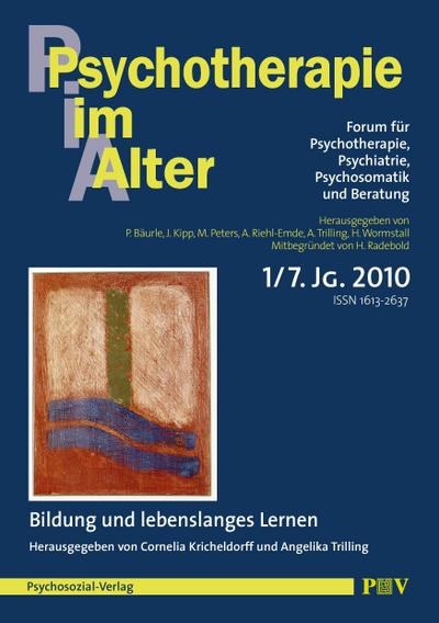 Psychotherapie im Alter Nr. 25: Bildung und lebenslanges Lernen, herausgegeben von Cornelia Kricheldorff und Angelika Trilling
