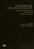 Experimental Child Psychologist