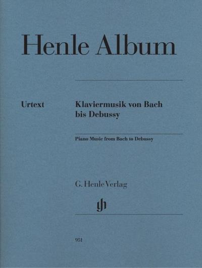 Klaviermusik von Bach bis Debussy