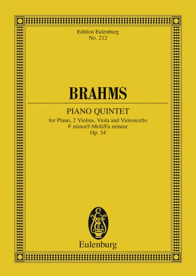 Piano Quintet F minor