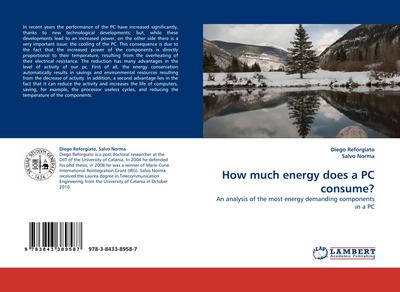 How much energy does a PC consume?