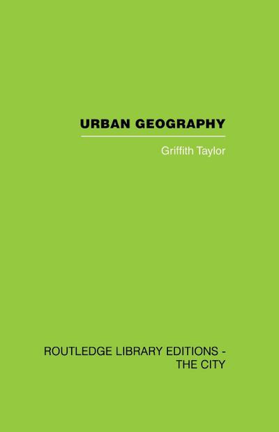 Urban Geography