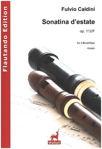 Sonatina d’estate op.112/Ffür 3 Blockflöten (SSB)