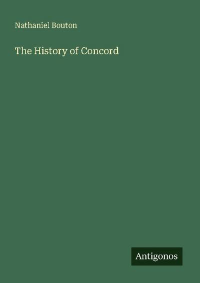 The History of Concord