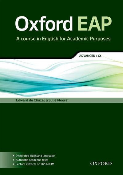 Oxford EAP: Advanced/C1: Student’s Book and DVD-ROM Pack