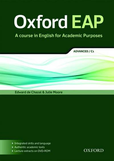 Oxford EAP: Advanced/C1: Student’s Book and DVD-ROM Pack