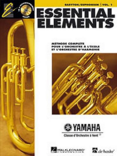 Essential Elements for Band Avec Eei Vol. 1 - Baryton/Euphonium (Treble Clef) French Edition