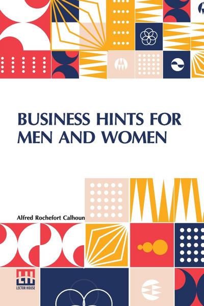 Business Hints For Men And Women