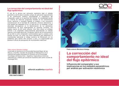 La corrección del comportamiento no ideal del flujo epitérmico