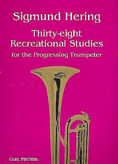 38 recreational Studies for the progressing Trumpeter
