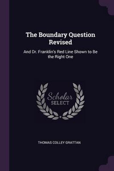 The Boundary Question Revised