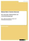Ein nationaler Mindestlohn zur Armutsbekämpfung?: Eine volkswirtschaftliche Analyse der SGB-Mindestlohninitiative