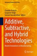 Additive, Subtractive, and Hybrid Technologies