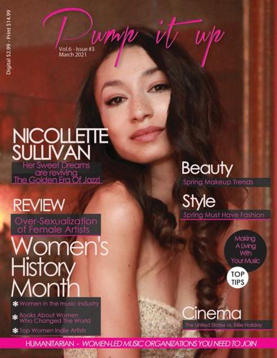 Pump it up Magazine - Nicollette Sullivan - Women’s History Month Edition