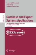 Database and Expert Systems Applications: 19th International Conference, DEXA 2008, Turin, Italy, September 1-5, 2008, Proceedings: 5181 (Lecture Notes in Computer Science, 5181)