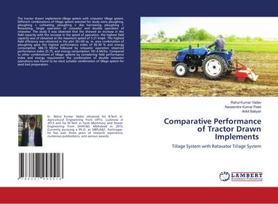 Comparative Performance of Tractor Drawn Implements