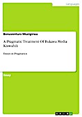 A Pragmatic Treatment Of Bukavu Media Kiswahili