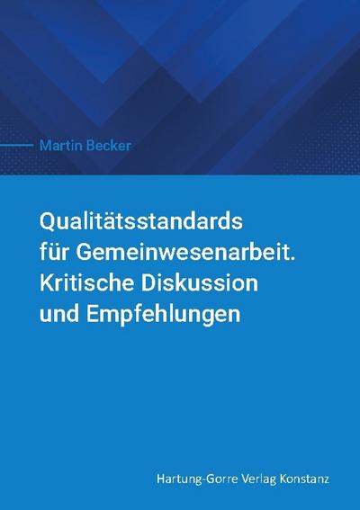 Qualitätsstandards für Gemeinwesenarbeit