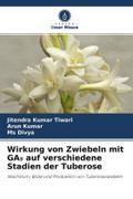Wirkung von Zwiebeln mit GA¿ auf verschiedene Stadien der Tuberose