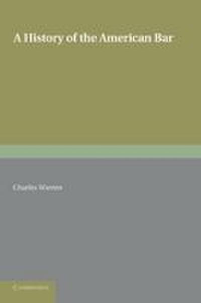 A History of the American Bar