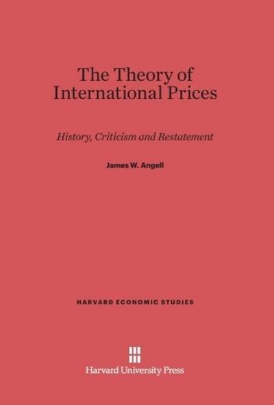 The Theory of International Prices