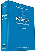 BNotO - Bundesnotarordnung: Kommentar